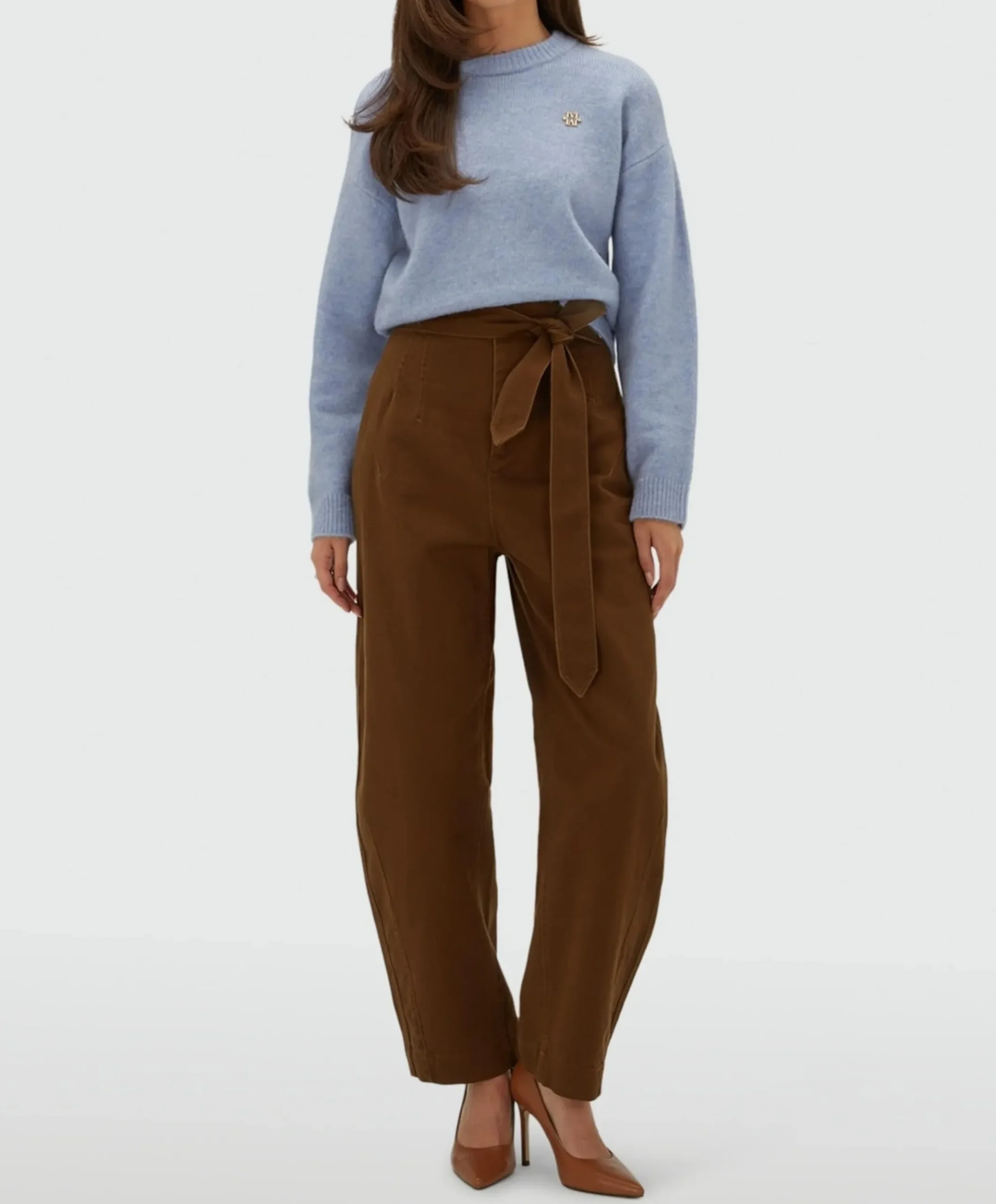 Dames trui blauw