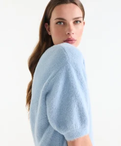 Dames trui blauw