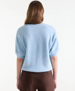 Dames trui blauw