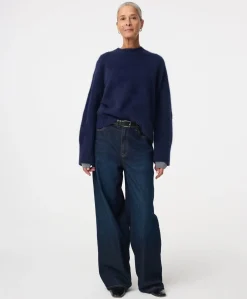 Dames trui blauw