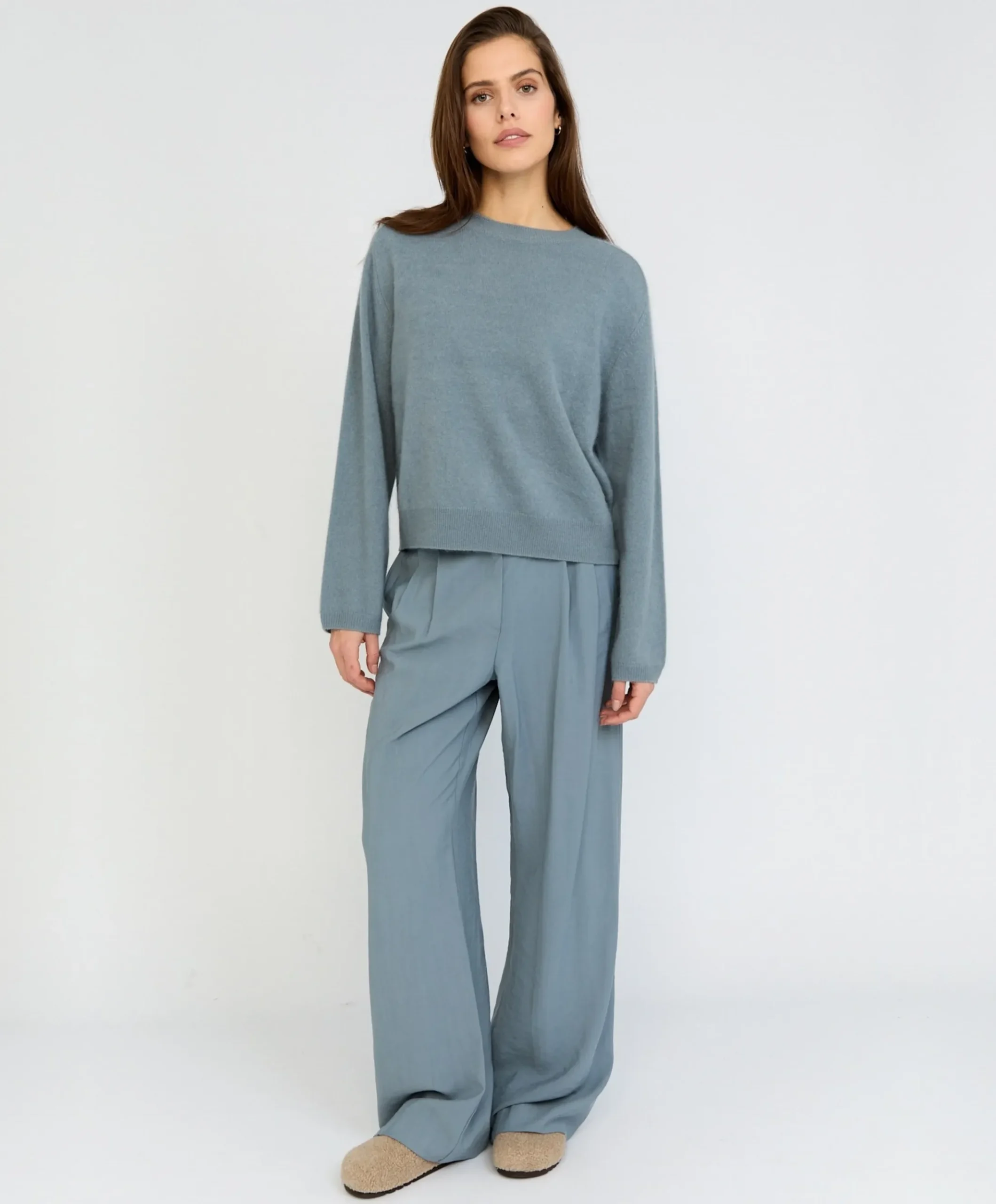 Dames trui blauw