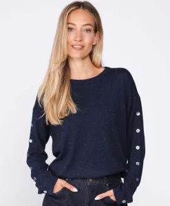 Dames trui blauw