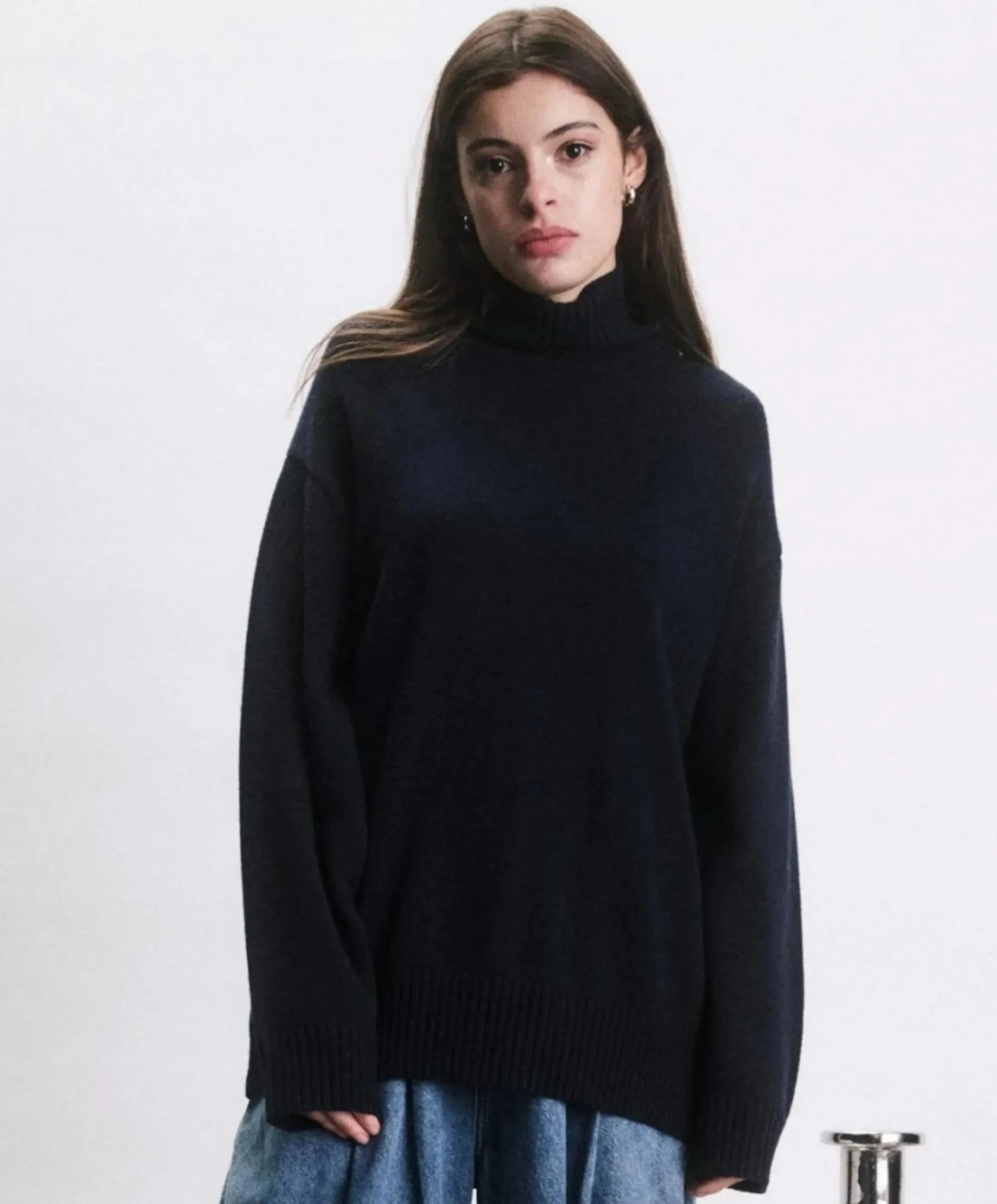 Dames trui blauw