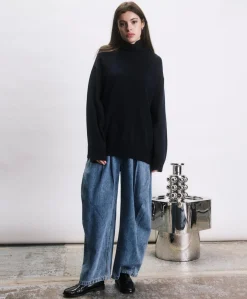 Dames trui blauw