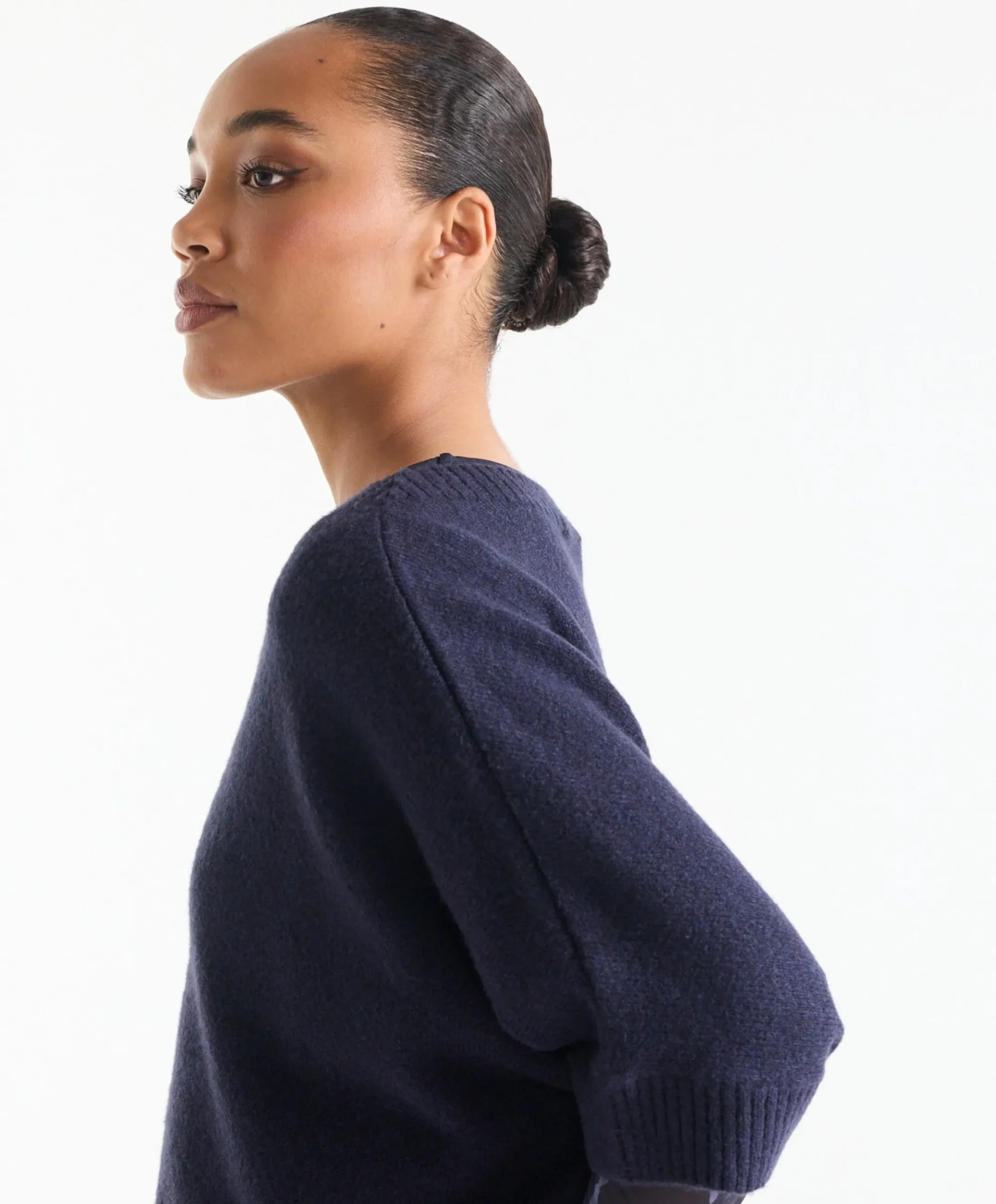 Dames trui blauw