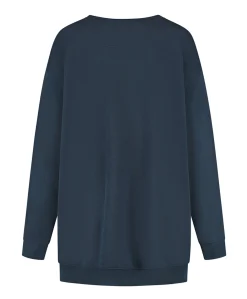 Dames trui blauw