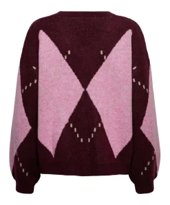 Dames trui bordeaux
