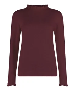 Dames trui bordeaux