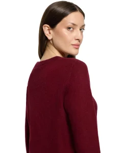 Dames trui bordeaux