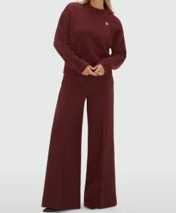 Dames trui bordeaux
