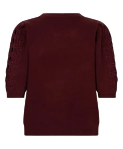 Dames trui bordeaux