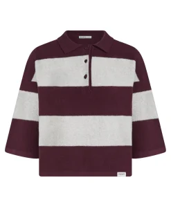 Dames trui bordeaux