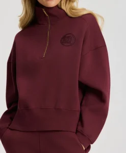 Dames trui bordeaux