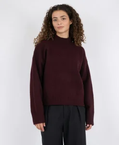 Dames trui bordeaux