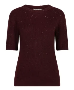 Dames trui bordeaux