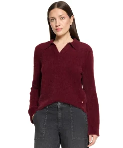 Dames trui bordeaux