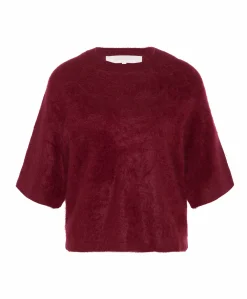 Dames trui bordeaux