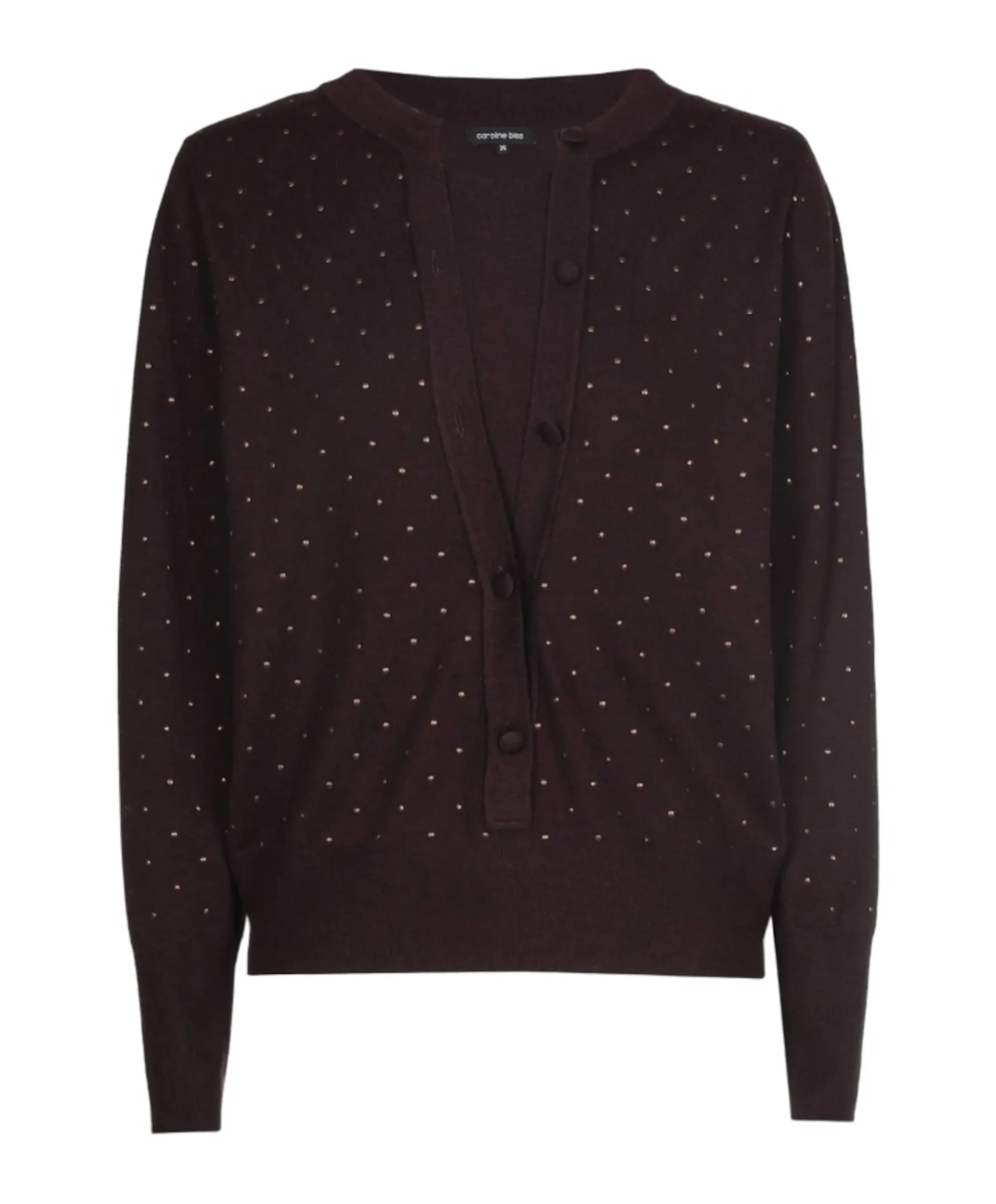 Dames trui bordeaux