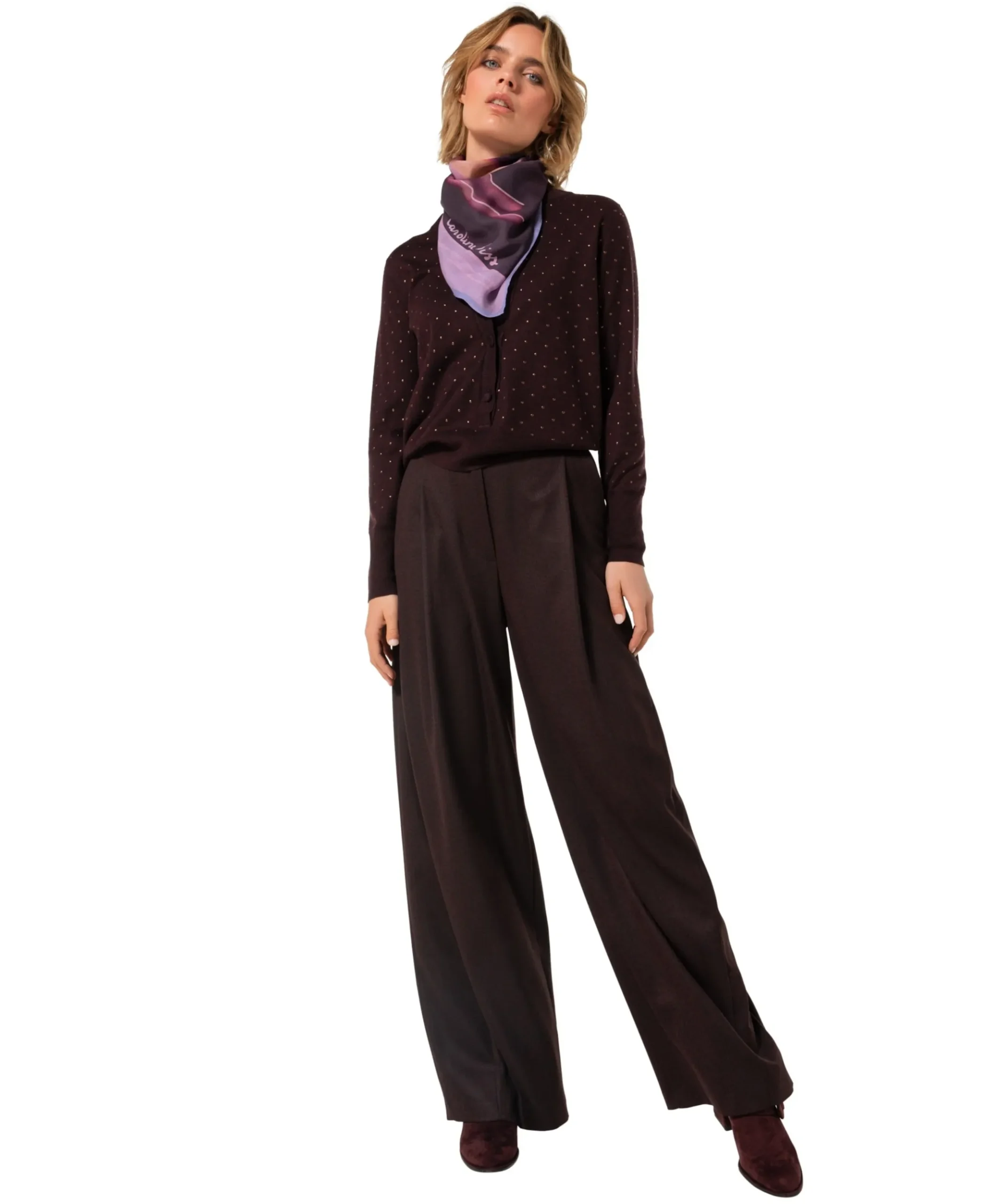 Dames trui bordeaux