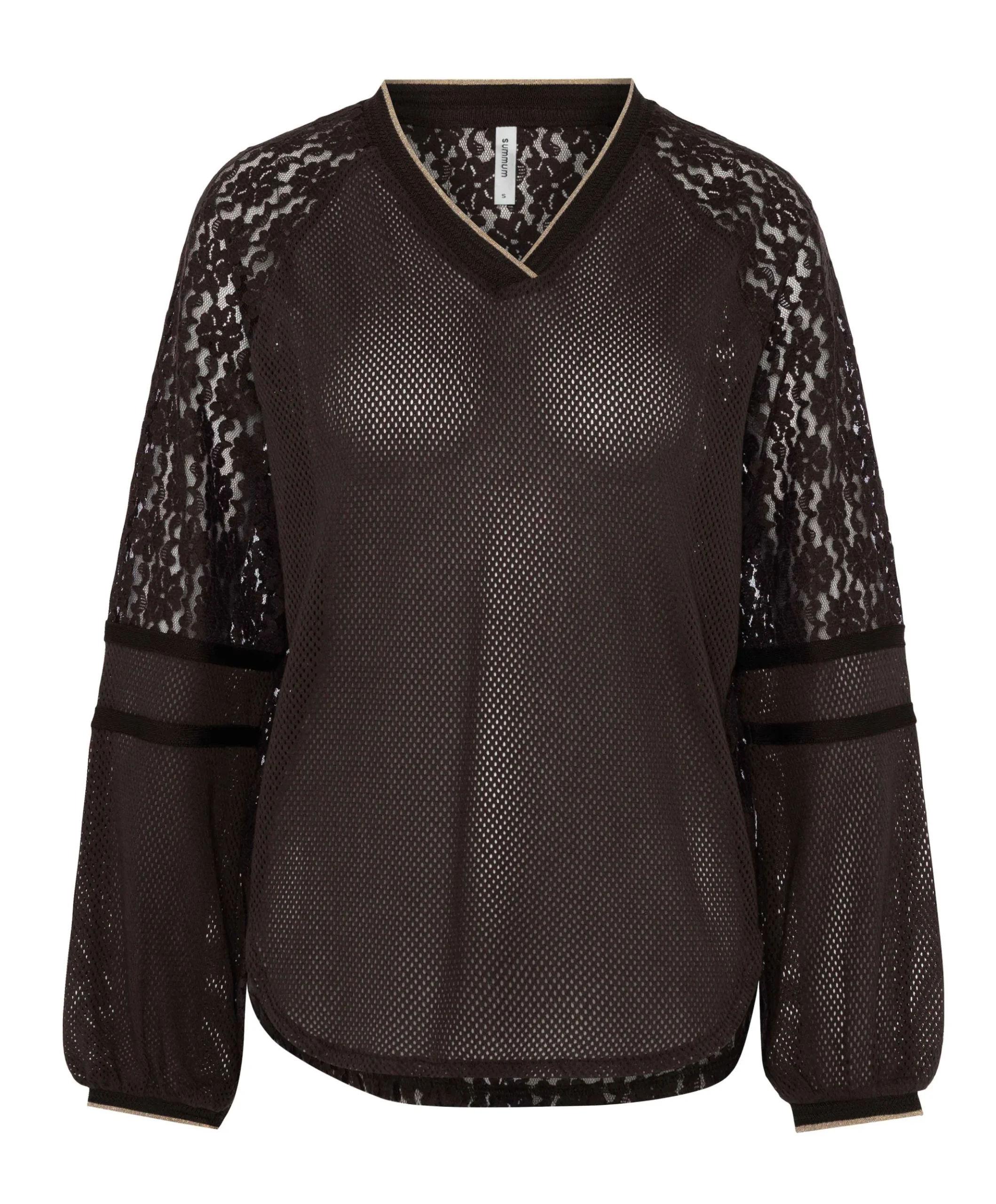Dames trui bruin