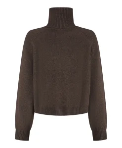 Dames trui bruin