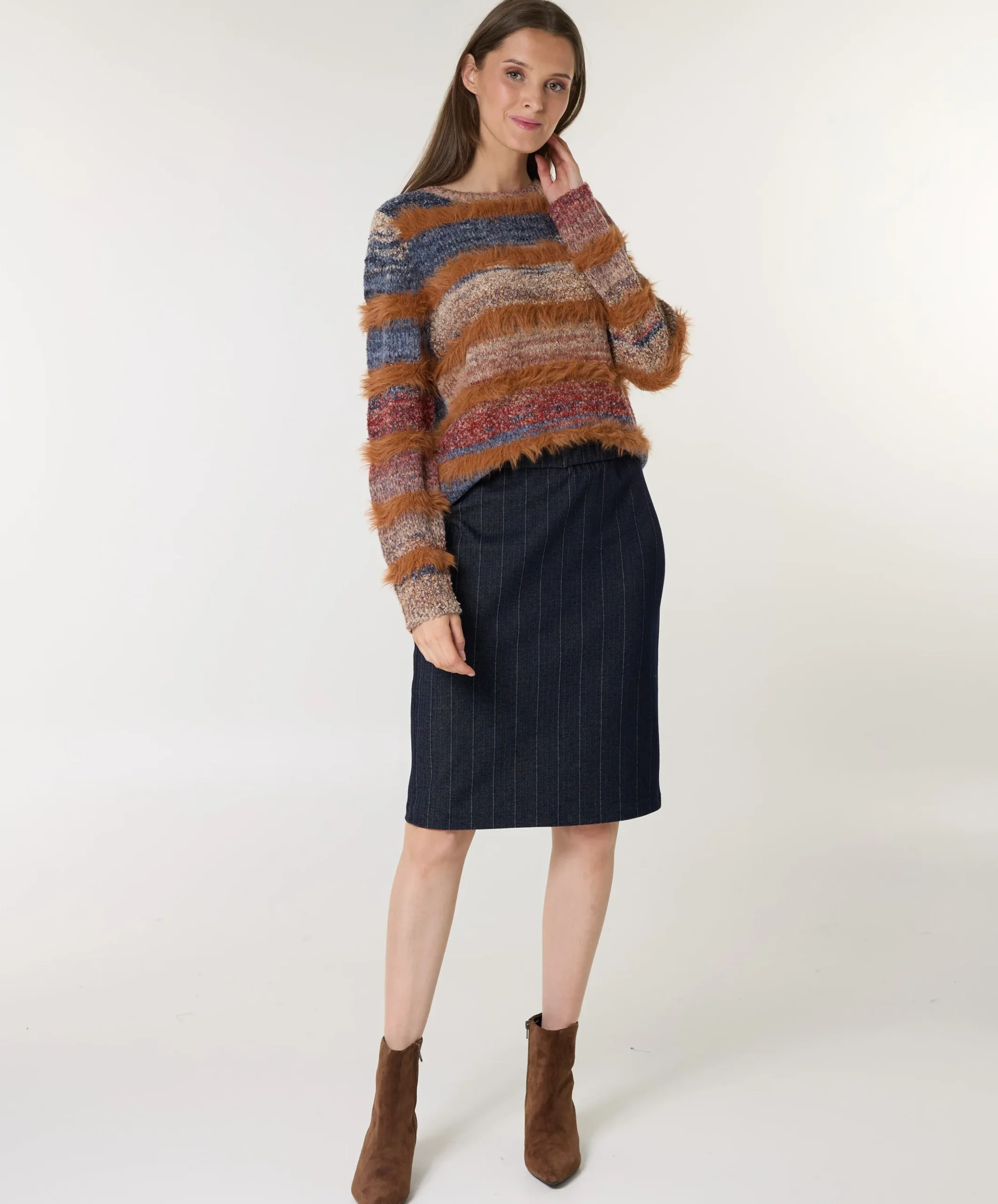 Dames trui multicolor