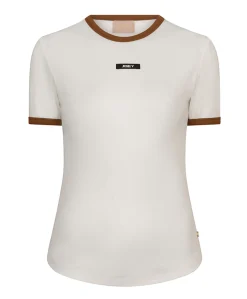 Dames T-shirt beige