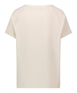 Dames T-shirt beige