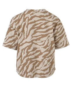 Dames T-shirt beige