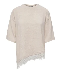 Dames T-shirt beige