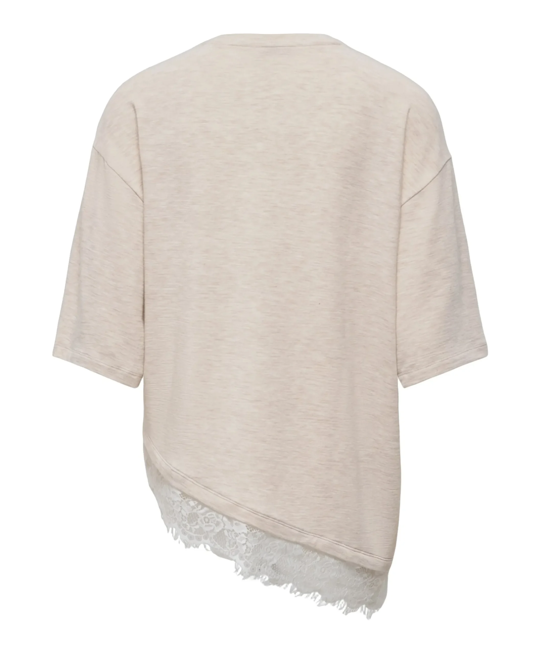 Dames T-shirt beige