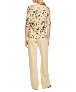 Dames T-shirt beige