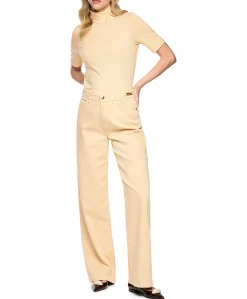 Dames T-shirt beige