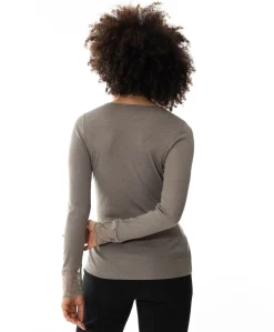 Dames T-shirt beige