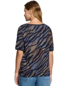 Dames T-shirt blauw