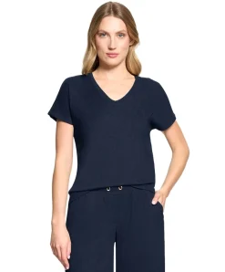 Dames T-shirt blauw