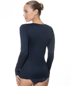 Dames T-shirt blauw