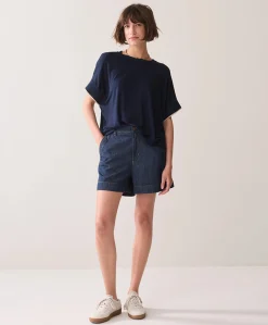 Dames T-shirt blauw