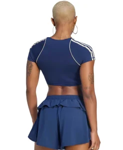 Dames t-shirt blauw