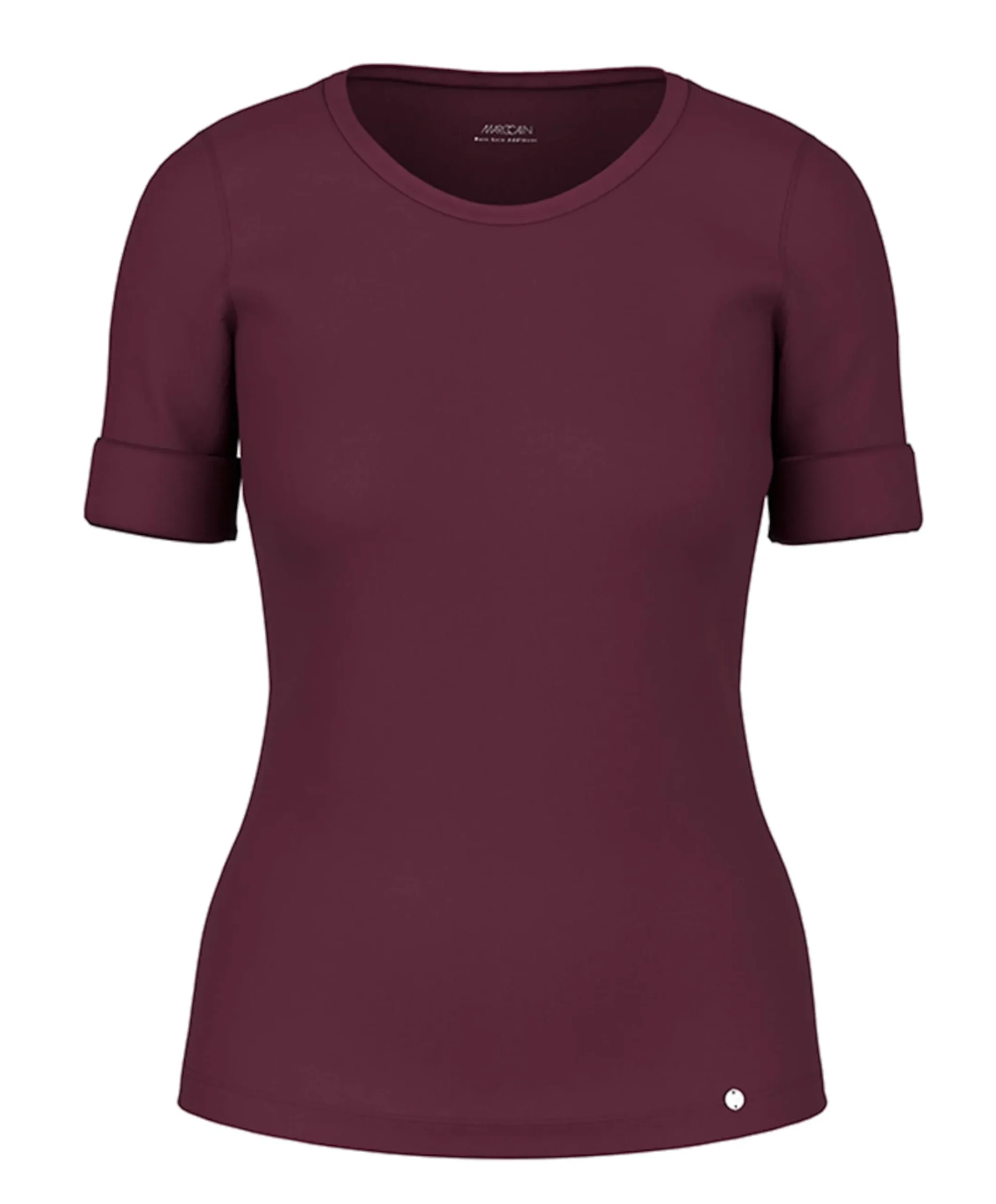 Dames T-shirt bordeaux
