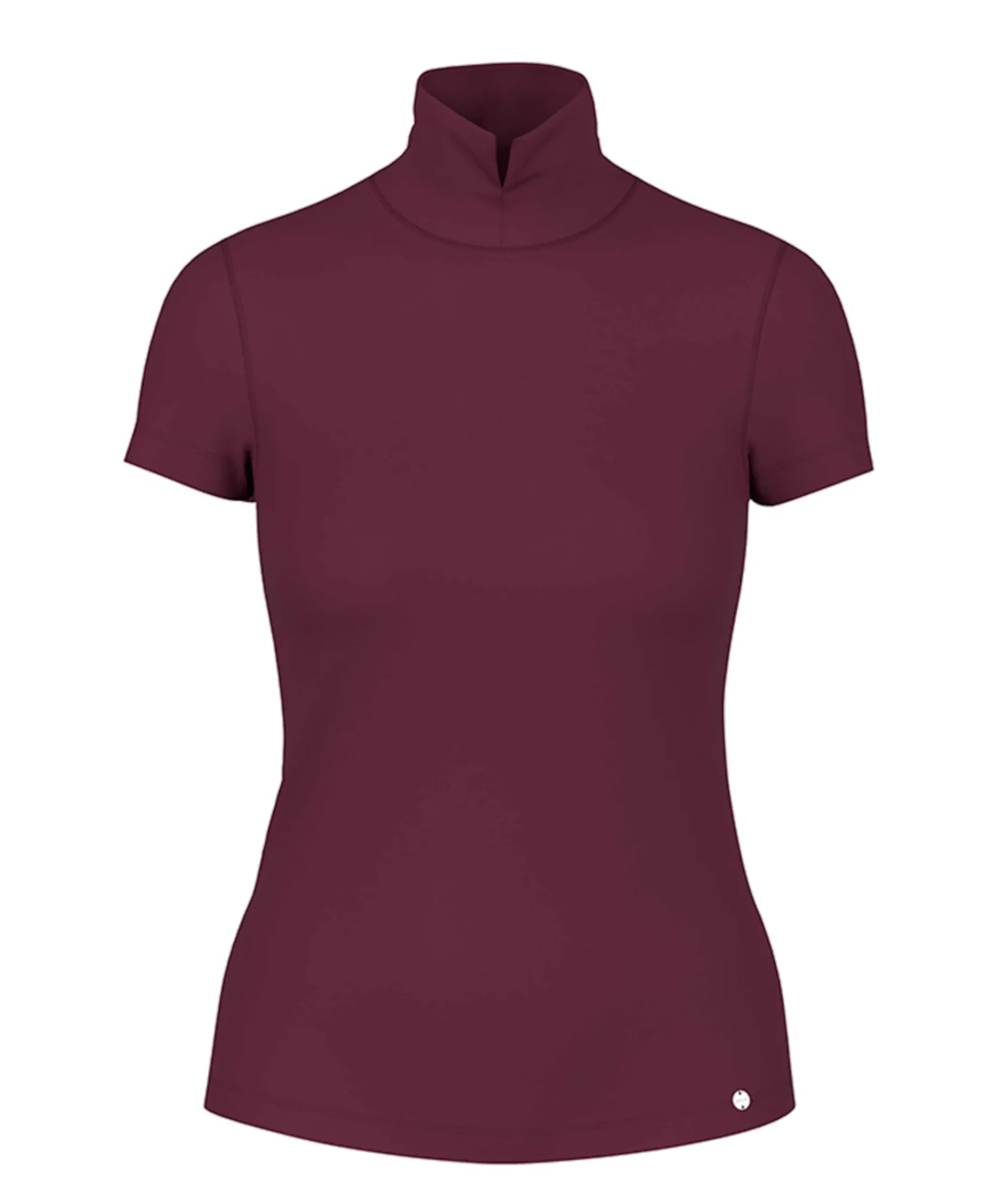 Dames T-shirt bordeaux
