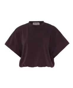 Dames T-shirt bordeaux