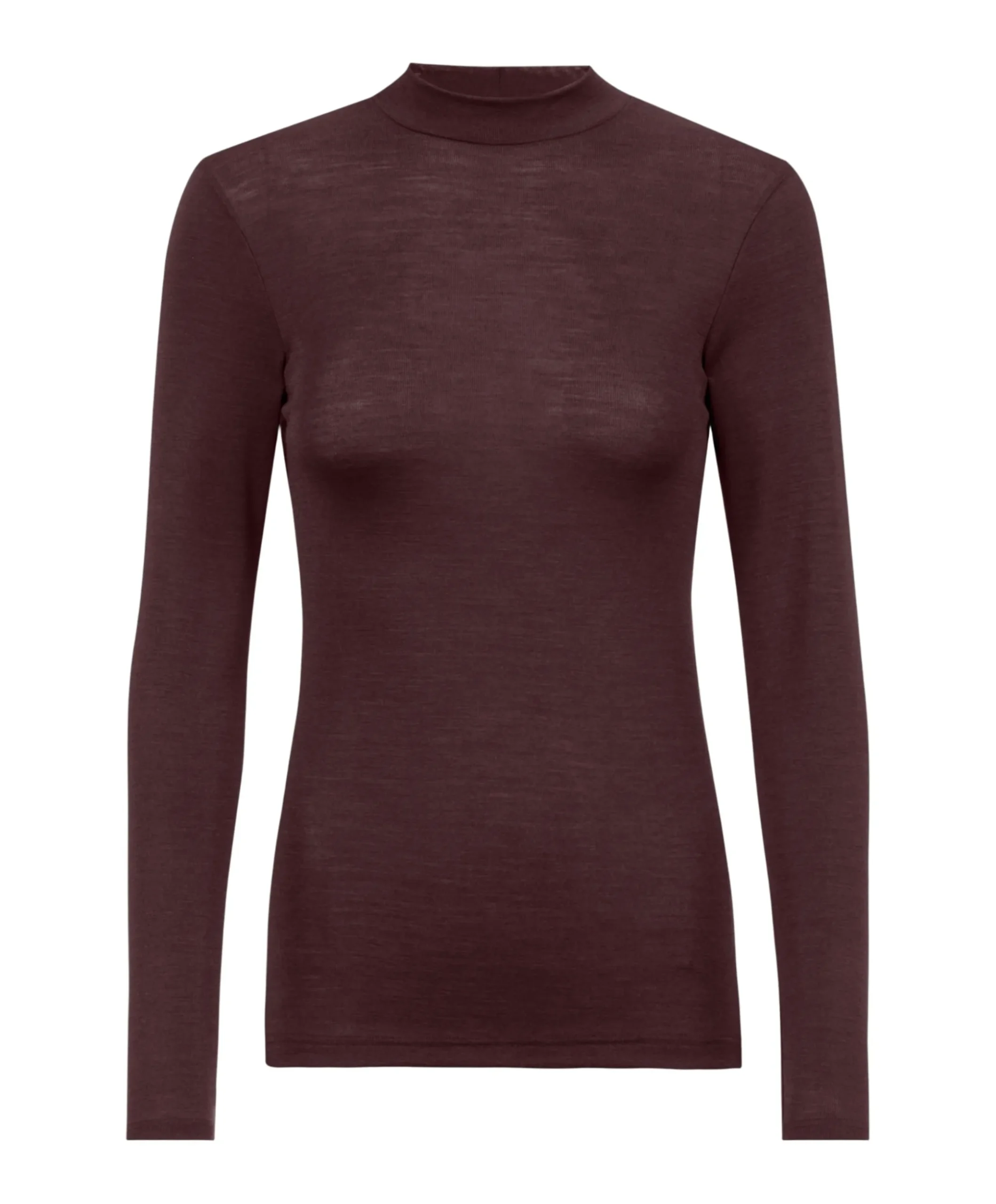 Dames T-shirt bordeaux