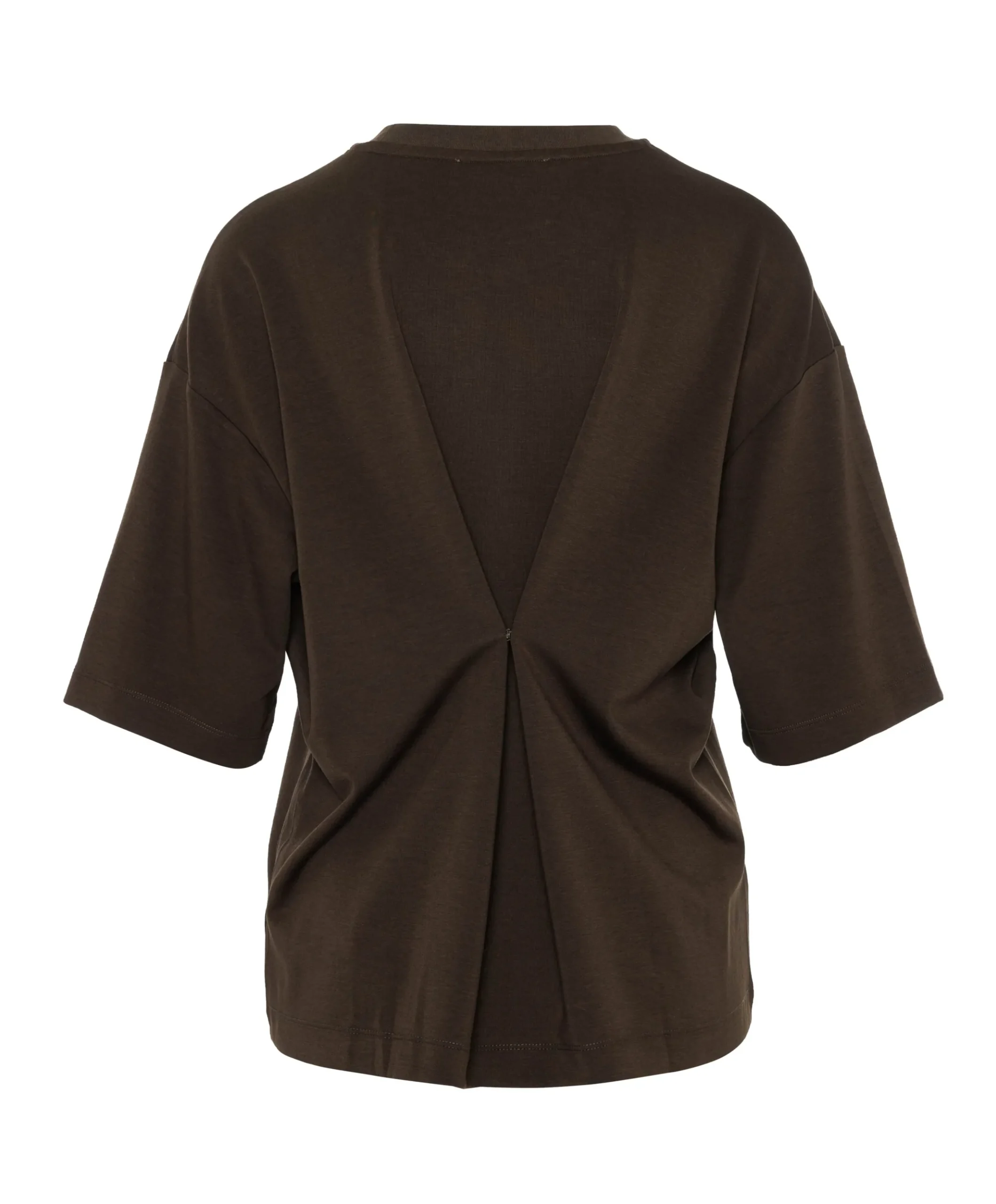 Dames T-shirt bruin