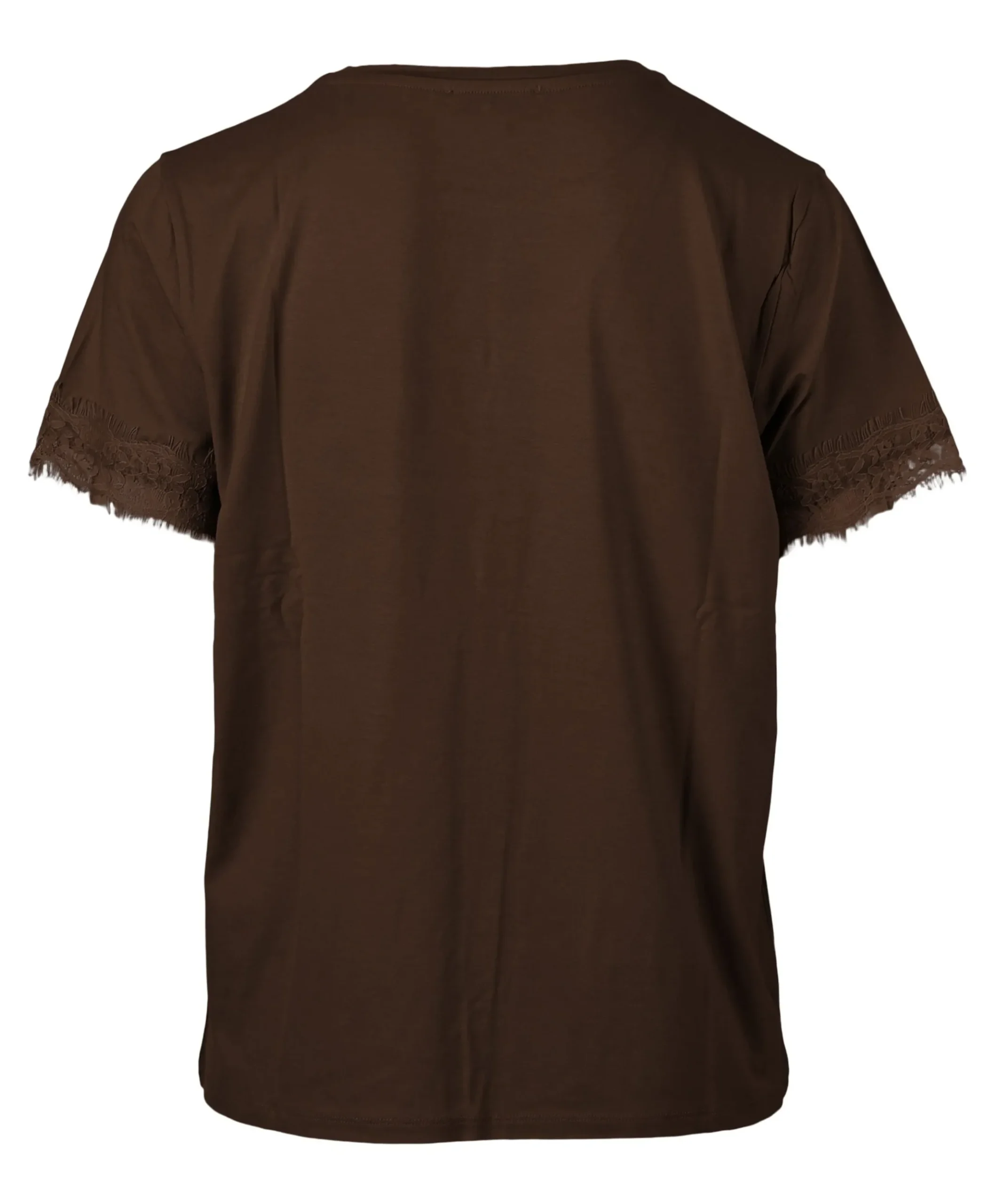 Dames T-shirt bruin