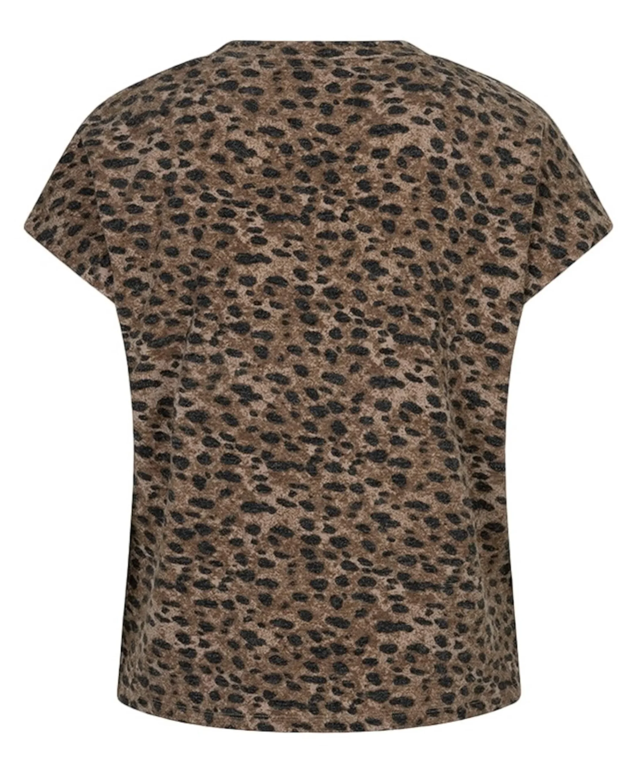 Dames T-shirt bruin