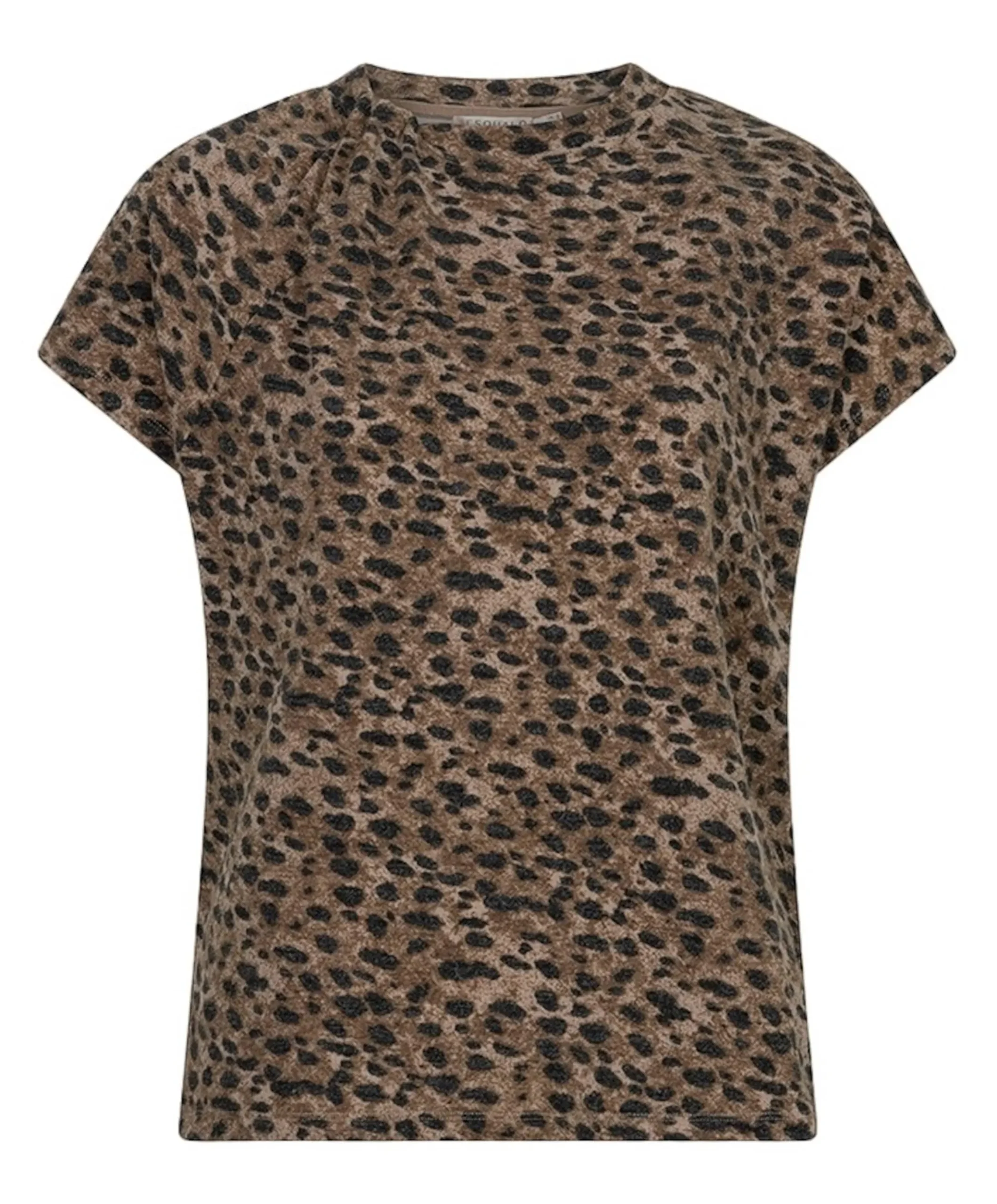 Dames T-shirt bruin