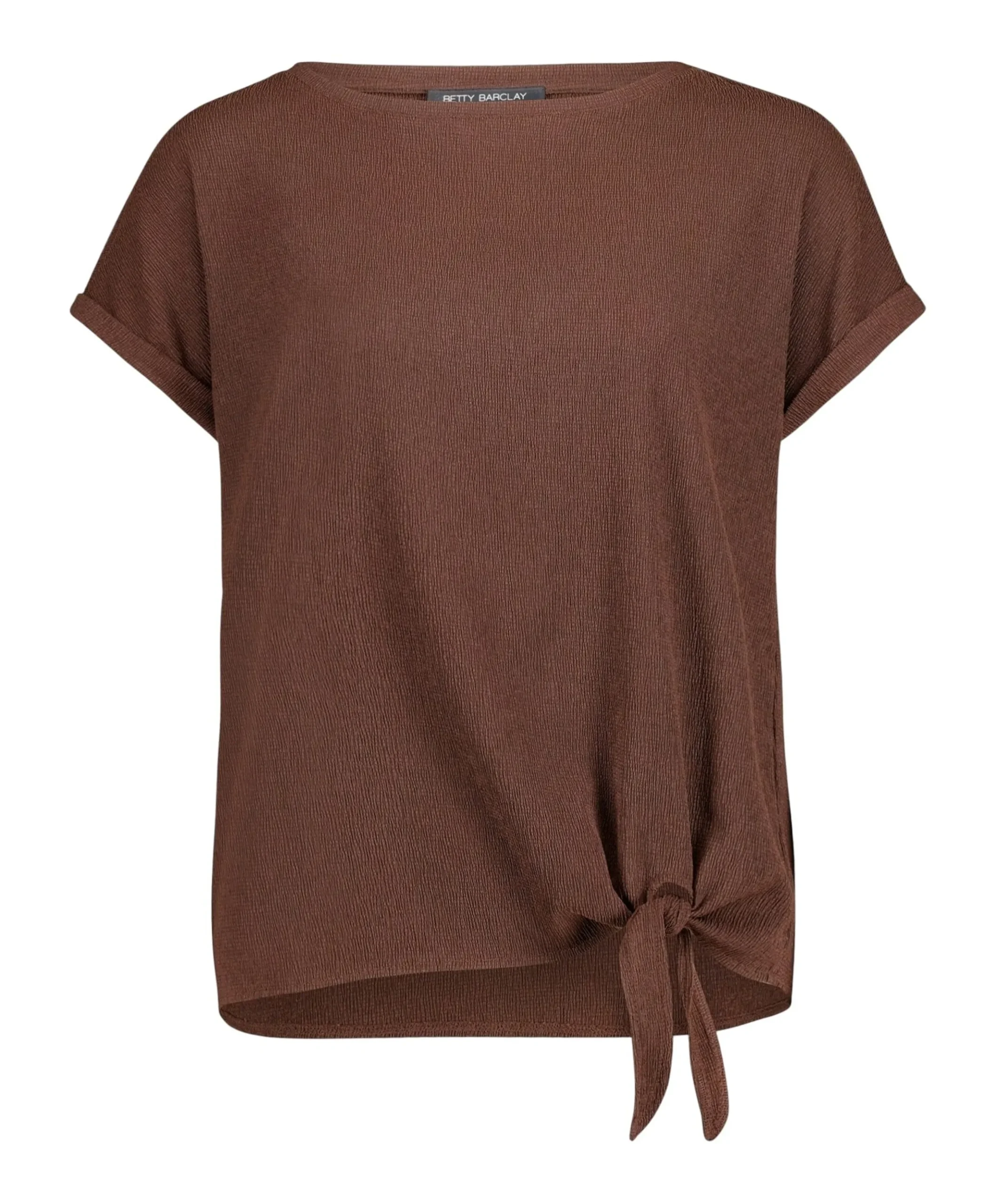 Dames T-shirt bruin