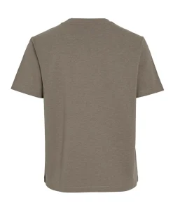 Dames T-shirt bruin