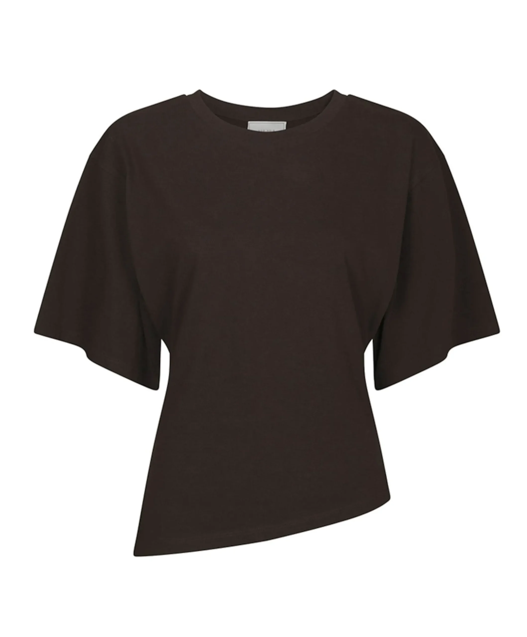 Dames T-shirt bruin